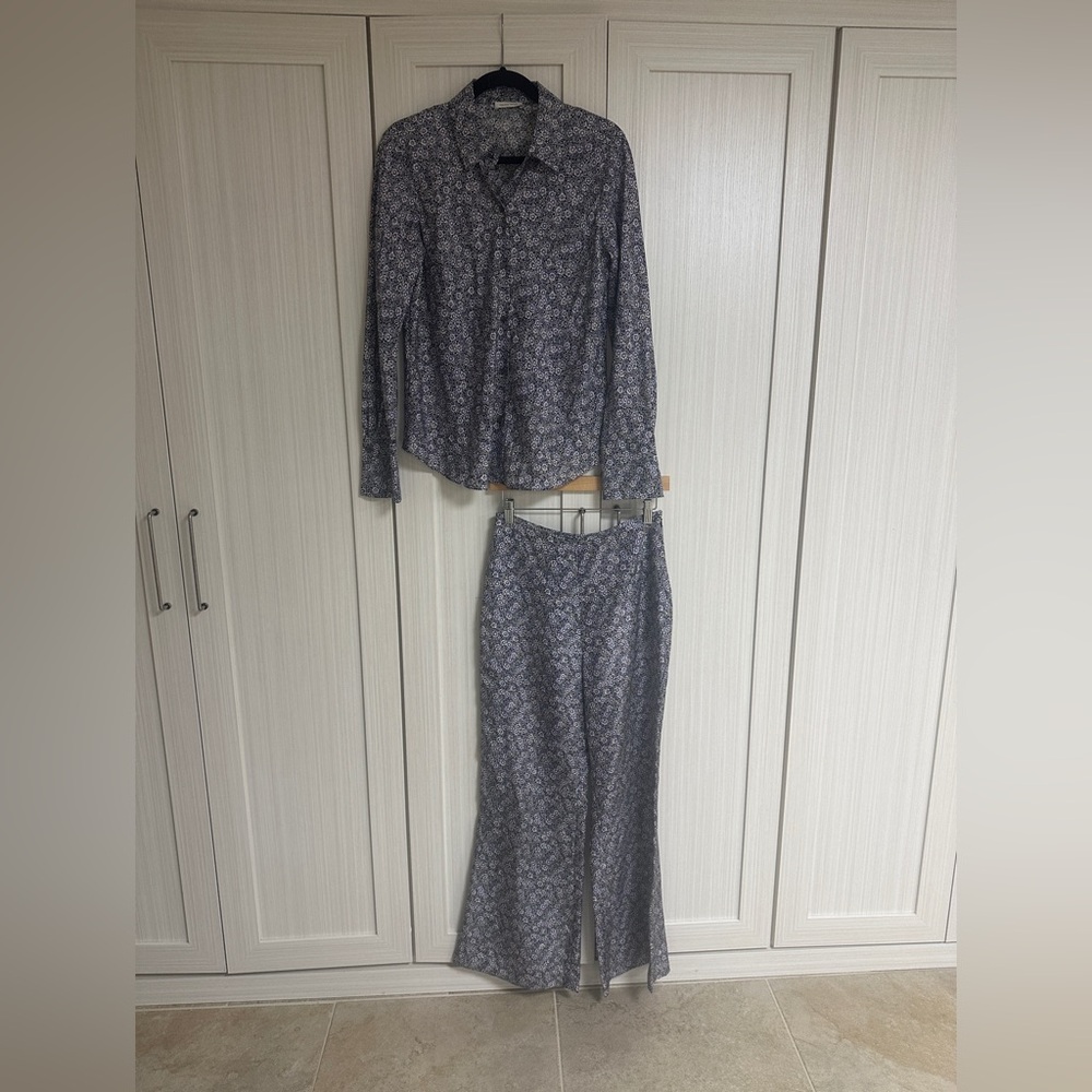 Rebecca Taylor Silk 2- Piece Pant Set - Picture 5 of 8